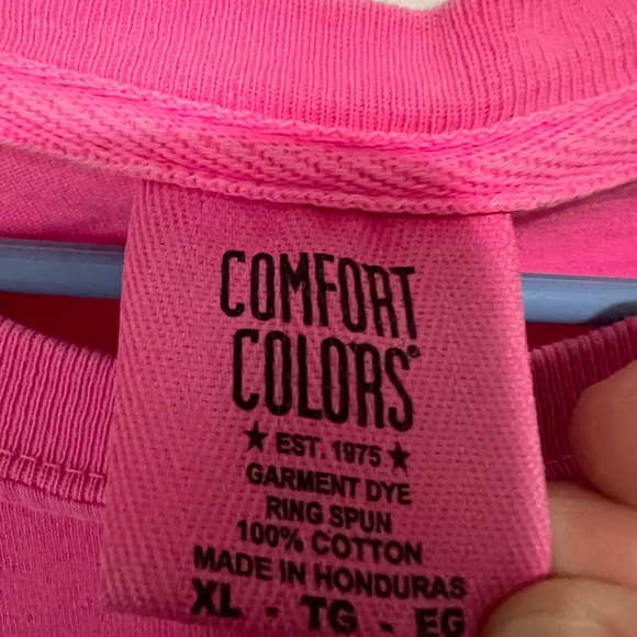 XL. Pink monogram shirt. - Picture 2 of 2